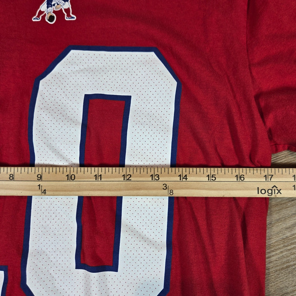 Nike Mac Jones #10 New England Patriots T-Shirt Men’s Small Red NFL Football Tee - Picture 5 of 6